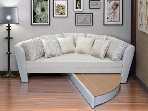 Круглый диван-кровать Смайл в Липецке - изображение 1
